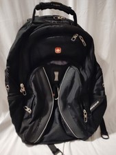 SwissGear 1900 ScanSmart TSA Laptop Backpack Black Travel Work Airflow 2 picture