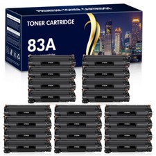 20PK Black CF283A 83A Toner Cartridge For HP LaserJet Pro M127fw M127fn Printer picture