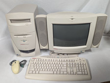 Compaq Presario 5020 Windows 98 Desktop Computer MV400 Monitor JBL Speaker XLNT picture