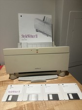 Vintage Apple StyleWriter II Printer w/ Install Disks, Manual picture