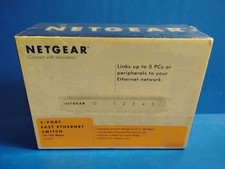 Netgear FS605NA 5-Port Fast Ethernet Switch FS605 New Sealed Box picture