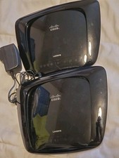 2 Lot Nice Working Cisco Linksys 4 Port Wireless Broadband Routers WRT160N V3 picture