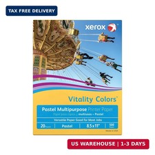 Multipurpose Pastel Colored Paper, 20-lb, Letter, Gold, 500 Sheets/Ream picture