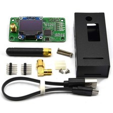 MMDVM Hotspot Hat Board(V1.5.2) with UHF 433MHz Antenna OLED Display Aluminiu... picture