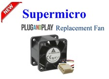 1x Replacement Fan for Supermicro FAN-0061L4  40x28mm 4-Pin PWM Axial Fan picture