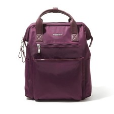 Water Resistant Mulberry Laptop Backpack with Luggage Handle Sleeve picture