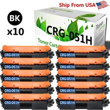 10PK CRG051H Toner Cartridge 051H for imageCLASS MF267dw LBP162dw picture