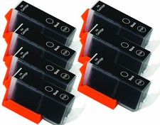 7PK Black Printer Ink for Canon PGI-220 220BK MP620 MP640 MX860 MX870 MP560 picture