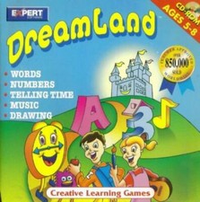 DreamLand PC CD kid educational learning adventure home school game collection picture