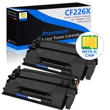 2 PACK CF226X 26X Toner Cartridge Compatible With HP LaserJet Pro M402dn Printer picture