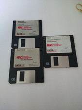 ITHistory  SOFTWARE APPLE (1990s) MACLINK PLUS 8.04 (Dataviz) 3 X 3.5