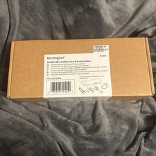 NEW KENSINGTON SD4750P USB-C & USB 3.0 DUAL 4K DOCKING STATION picture