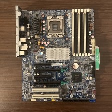 586968-001 HP Z400 WORKSTATION SYSTEM BOARD MOTHERBOARD LGA1366 W/ I/O Shield  picture