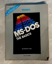 Vintage Tandy MS-DOS The Basics Volume 1 2nd Edition by David A Lien 1986 picture