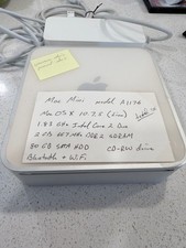 Apple Mac mini A1176 - Tested, Working | 2GB RAM, 80 GB HD with Power adapter picture