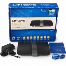 Linksys EA4500 N900 Dual Band Smart WiFi Gigabit Router Complete In Box DD-WRT  picture