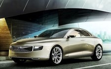 Cars volvo concept universe Desk Mat Stitched picture