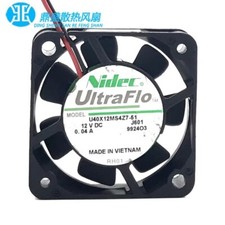 NIDEC U40X12MS4Z7-51 4010 DC12V 0.04A 4CM 2-Wire Silent Cooling Fan picture
