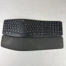 Logitech Logi ERGO K860 Ergonomic Wireless Keyboard Bluetooth Tested Working picture