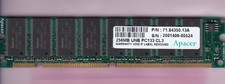 256MB PC-133 APACER 71.84350.13A 32Mx64 PC133 SDRAM DUAL RANK Ram Memory Stick picture