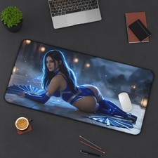 Kitana Desk Mat, Mortal Kombat Computer Desk Pad, Gamer Gift picture