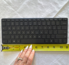Microsoft Designer Compact Keyboard Matte Black Wireless Bluetooth 1954 Tested picture