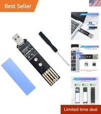 Compact M.2 NVME & SATA USB Adapter: 4TB Capacity with Heat Dissipation Design picture