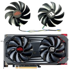 Cooling Fan for POWERCOLOR RX6600 RX6600XT RX6650XT Red Devil Graphics Card Fans picture