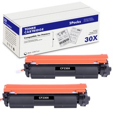 2 Pack CF230X Toner Cartridge For HP 30X LaserJet Pro MFP M203dn M203dw M227fdw picture