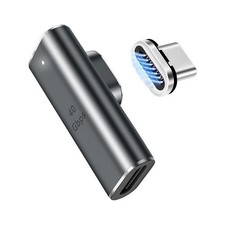 Sisyphy USB-C Magnetic Adapter L-Shape 40Gbps 100W Thunderbolt 3 Japan Import picture