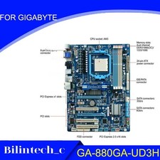 FOR GIGABYTE GA-880GA-UD3H AM3/AM3+ AMD 880G 32GB Motherbroad Test ok picture
