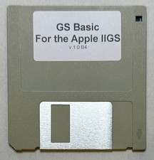 GSBASIC for the Apple IIGS on new 3.5.