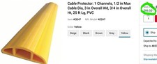 25 Foot Yellow Floor Trak Cable Protector Hider (3