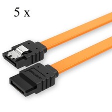 5 x SATA 3.0 SATAiii 6Gb/s Data Cable Wire 14