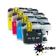 4 Ink Cartridge fits Brother LC51 LC-51 MFC-5860CN MFC-680CN MFC-685CW MFC-845CW picture