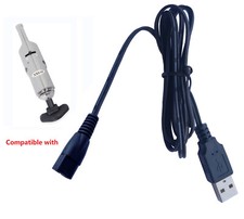 2-Prong USB Charging Cable Cord for Intex 28620E Rechargeable Handheld Vacuum picture