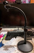 Webcam Stand for Desk, Camera Stand Mount Gooseneck Arm for 1 Gooseneck Stand picture
