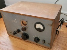 HP 650A Test Oscillator 1940s Historical Tube Electronic Unit Vintage Testing picture