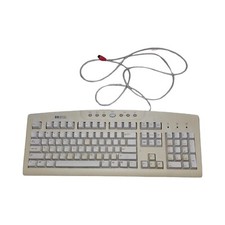 HP 5183-7399 PS/2 Wired Keyboard Beige Hewlett Packard Vintage Computer Keyboard picture