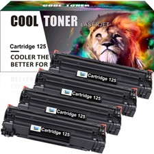 4 Pack 125 Toner Cartridge For Canon 125 ImageClass MF3010 LBP6000 LBP6030w picture