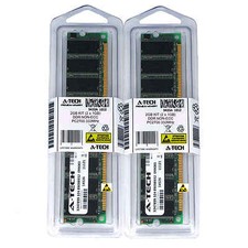 2GB KIT 2 x 1GB DIMM DDR NON-ECC PC2700 333MHz 333 MHz DDR-1 DDR1 2G Ram Memory picture