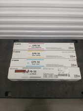 Set of 4 Canon GPR-56 Toner Cartridge  Cyan, Magenta, Yellow & Black  OEM picture