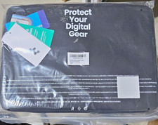 tomtoc 360 Padded Laptop Sleeve Case, 16 in Universal Fit, Black X004FHPLOP picture