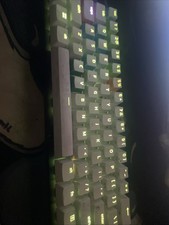 Keyboard Comes With Changeable Colors. 60 Percent Keyboard. The Color Is White. picture