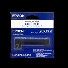 Genuine Epson ERC-09-B Ribbon Cartridge Black OEM 200,000 Character Yield NEW picture