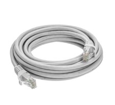 CAT6 Ethernet Patch Cord RJ45 LAN Network Cable Gray 1.5FT- 20FT Multi-Pack LOT picture