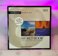 IBM World Book 1998 Multimedia Encyclopedia Internet Bonus Deluxe (CD-ROM)Tested picture