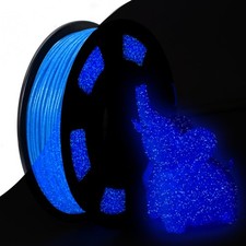 Tecsonar 3D Printer Filament 1.75 millimeters, 11-pla-glow Blue Starry-250g picture