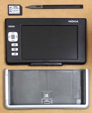 Nokia 770 - Black and Silver ( Maemo 2.2 ) WiFi and Bluetooth Internet Tablet picture