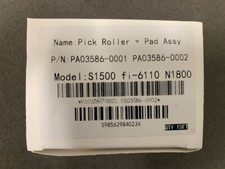 PA03586-0001 PA03586-0002 Pick Roller Pad Tire Kit Fujitsu S1500 S1500M Fi-6110 picture